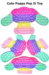 12 pieces Cute Puppy Pop It Toy - Puzzles