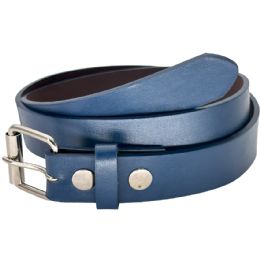 24 Pieces Belt Navy Blue For Kids - Kid Belts