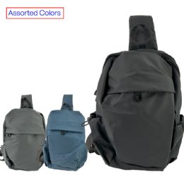 24 Pieces Quality Crossbody Bags For Men And Women Assorted Colors - Shoulder Bags & Messenger Bags