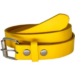 24 Pieces Belts Yellow For Children - Kid Belts