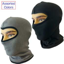 24 of Men's Balaclava Mask - Assorted Colors