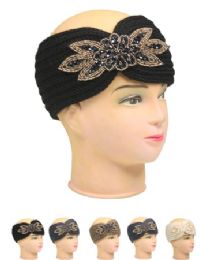 24 Pieces Winter Hair Bands With Crystals For Women - Hair Scrunchies