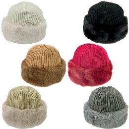 24 of Faux Fur Winter Hats For Women - Mixed Colors