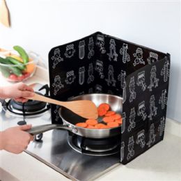 12 Pieces Splatter Screen For Frying Pan - Kitchen Backsplash Protector | Black - Kitchen Gadgets & Tools