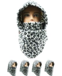 24 Pieces Leopard Print Balaclava Face Mask - Unisex Ski Masks