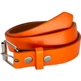 24 Pieces Kids Belts Orange - Kid Belts
