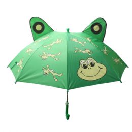 24 Pieces Hop Into Fun With Frog Kid Umbrella - Umbrellas & Rain Gear