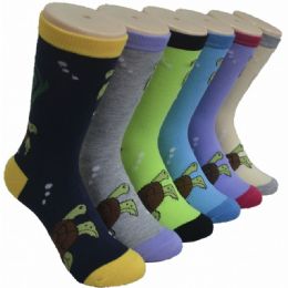 360 Pairs Ladies Crew Socks - 9-11 - Turtles - Womens Crew Sock