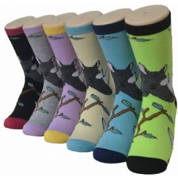 360 Pairs Ladies Crew Socks - 9-11 - Rhino - Womens Crew Sock