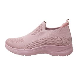 12 pieces Womens Slop On  Sneakers Pink - Women's Sneakers