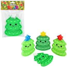 144 of Christmas Tree Glitter Bubble Poppers