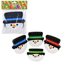 144 of Snowman Top Hat Bubble Poppers 6 inch
