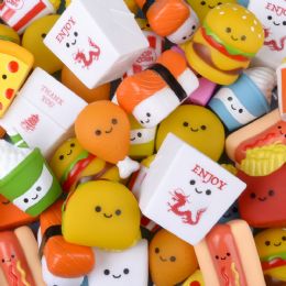 500 Wholesale 2 inch Rubber Fast Food Collectible 50/unit