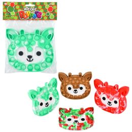 144 of Reindeer Bubble Poppers 6 inch