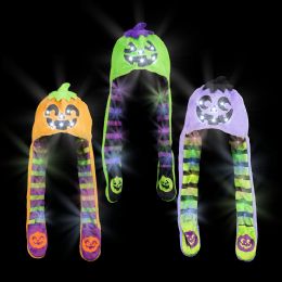 36 pieces LighT-Up Jack O Lantern Hat - Halloween