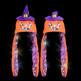 36 pieces Halloween Jack O Lantern Witch Popping Ear LighT-Up Hat - Halloween