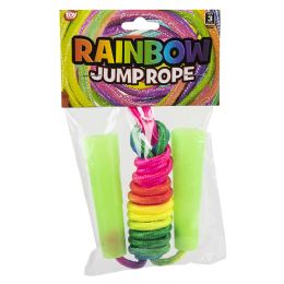 288 pieces 87 inch Rainbow Jump Rope - Jump Ropes