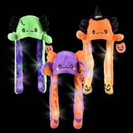 36 pieces Halloween Axolotl Popping Ear LighT-Up Hat 6ct - Halloween