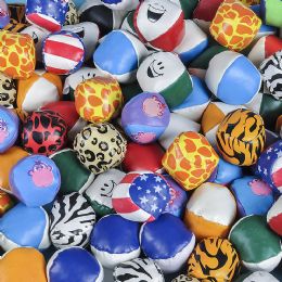 300 of 2 Inch Footbag Assortment (100pcs/bag)