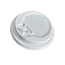 80 Mm Dia Lockable Sipper Lids (white) 1000 Ct. (20 Of 50)