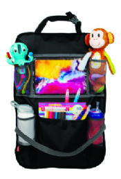 24 Pieces Nuby Backseat Organizer Set with 5 Linkables - Baby Accessories