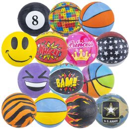 100 pieces 5 Inch Micro Basketball Assortment - Balls