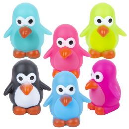 288 pieces 2 inch Rubber Water Squirting Penguins - Slime & Squishees