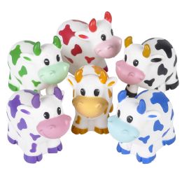 288 pieces 2 inch Rubber Water Squirting Cow - Slime & Squishees