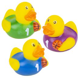 576 pieces 2 inch Basketball Rubber Duckies - Slime & Squishees