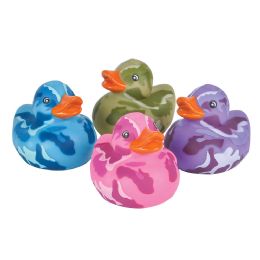 576 pieces Camouflage Rubber Duckies - Slime & Squishees