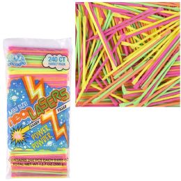 4320 pieces Neon Laser Straws - Straws and Stirrers