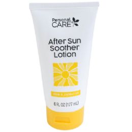 12 pieces Lotion After Sun Soother 6oz Tube Aloe & Jajoba Oil Personal Care - Skin Care