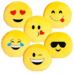 12 pieces 18" Emoticon Pillow - Pillows