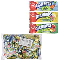 1035 pieces Airheads Asst Sour Mini Bars - Food & Beverage