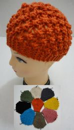 24 pieces Wide Hand Knitted Ear Band [solid Color] *loop - Ear Warmers