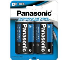 24 pieces 2pk Panasonic D Batteries - Batteries