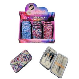 24 pieces 9pc Manicure Care Set [paisley] - Manicure and Pedicure Items