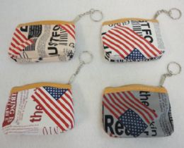 24 of 4.25"x3.5" Zippered Change Purse [newsprint]