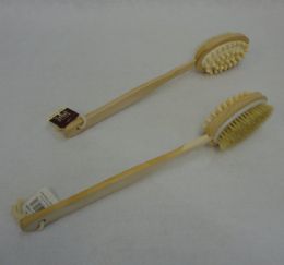 24 of 16.5" Bath Brush/massager With Wooden Handle