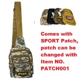 24 pieces Shoulder Bag [sports Patch] - Shoulder Bags & Messenger Bags