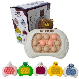 24 pieces Battery Operated Fast Push Pop Puzzle Game - Puzzles