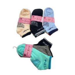 24 pieces 3pr Ladies/teen Anklets 9-11 [sport Thin Stripes] - Ankle Bracelets