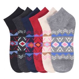 432 Pairs Mamia Spandex Socks (blanket) Size 9-11 - Girls Ankle Sock