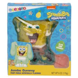 8 pieces Spongebob Jumbo Gummy - Food & Beverage