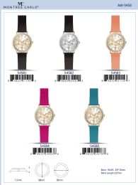 12 of Ladies Watch - 54585 assorted colors