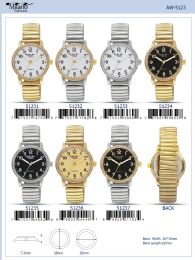 12 of Ladies Watch - 51237-B8 assorted colors