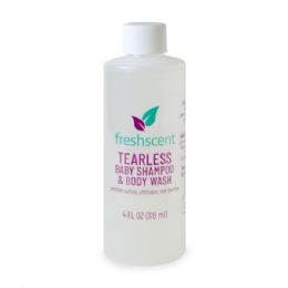 60 Pieces Freshscent 4 Oz. Tearless Baby Shampoo And Body Wash - Shampoo And Skin Care For Donation