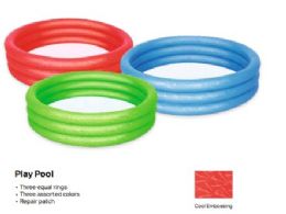 6 pieces Bestway 'f60 X H12/f1.52m X H30cm Play Pool In Pp Bag - Inflatables