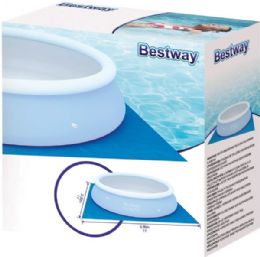 4 pieces Bestway Ground Cloth In Color Box 11 X 11 - Inflatables