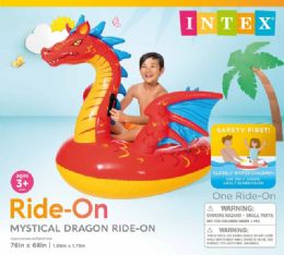 4 pieces Intex Mystical Dragon RidE-on - Inflatables